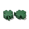 Printed Wood Beads WOOD-G022-01F-2