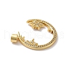 Rack Plating Brass Micro Pave Cubic Zirconia Pendants KK-A160-16G-4