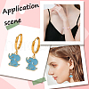 SUNNYCLUE 30Pcs 6 Styles Alloy Enamel Pendants FIND-SC0010-09-5