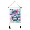 Cloth Wall Hanging Tapestry HJEW-M003-02B-2