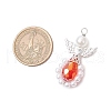 Angel Glass Pendants PALLOY-JF03732-2