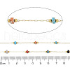 Ion Plating(IP) 304 Stainless Steel Chains AJEW-Q150-05G-02-2