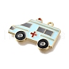 Medical Theme Alloy Enamel Pendants FIND-G090-02G-02-2