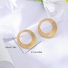 Stainless Steel Stud Earrings TO6247-1-3