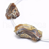 Natural Agate Beads Strands G-I213-14-3