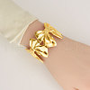 Bowknot 304 Stainless Steel Cuff Bracelets for Women YG5715-2-4