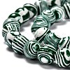 Synthetic Malachite Beads Strands G-A186-A-04-2