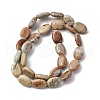 Natural Aqua Terra Jasper Beads Strands G-L624-E03-14x10mm-3