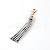 PU Leather Tassel Pendants FIND-WH0075-19D-1