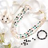 ARRICRAFT Natural Larvikite Beads Strands G-AR0001-22-4