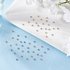 HOBBIESAY 60Pcs 2 Colors 304 Stainless Steel Spacer Beads STAS-HY0001-49-4