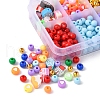 470Pcs Opaque Acrylic Beads MACR-YW0001-94-3