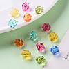 Transparent Acrylic Beads TACR-S154-15B-6