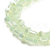 Electroplate Glass Beads Strands GLAA-K064-01A-06-3