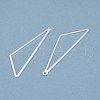 Brass Pendants KK-O139-05S-1