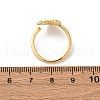 304 Stainless Steel Enamel Adjustable Finger Rings for Women RJEW-B131-02A-5