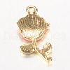 Alloy Enamel Pendants ENAM-S093-10-2