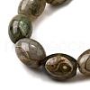 Tibetan Style dZi Beads Strands G-S389-A13-4