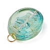 Transparent Glass Pendant PALLOY-JF02256-4