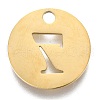 304 Stainless Steel Pendants STAS-F233-07-G-2