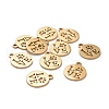 201 Stainless Steel Pendants STAS-D451-15G-2