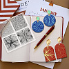 Silicone Clay Texture Mat AJEW-WH0447-041-5