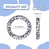 5Pcs Ring Food Grade Eco-Friendly Silicone Focal Beads JX894O-2