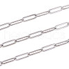 304 Stainless Steel Paperclip Chains CHS-CJ0001-02P-4