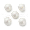 Baking Painted Pearlized Glass Pearl Round Beads HY-Q001-01B-1