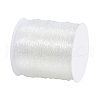 0.8mm Crystal Polyester Threads Transparent Jewelry Bracelet Beading Wire Cords EW-PH0001-0.8mm-02-9