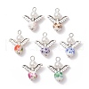 Angel Printed Porcelain Ceramic Pendants PALLOY-JF03359-02-1