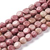 Natural Rhodonite Beads Strands G-G146-A06-02-1
