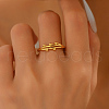 925 Sterling Silver Multi-layer Bead Finger Rings for Women RK8660-2-2