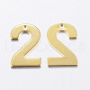 201 Stainless Steel Charms X-STAS-P140-G2-2