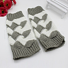 Polyacrylonitrile Fiber Yarn Knitting Fingerless Gloves COHT-PW0001-13D-3