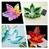 DIY Leaf Ashtray Silicone Molds Kits DIY-OC0003-53-8
