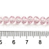 Transparent Baking Paint Glass Beads Strands X1-DGLA-A034-T6mm-D04-4