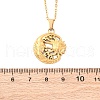 Moon & Star & Sun 304 Stainless Steel Pendant Necklaces NJEW-H059-14G-5