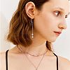 Unicraftale 16pcs Brass Stud Earring Findings KK-UN0001-08-6