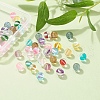 50Pcs 10 Colors Synthetic Moonstone Beads Strands G-YW0001-08-8