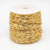 Handmade Brass Chains KK-S335-06G-2