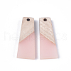 Resin & Wood Pendants RESI-S358-59D-2