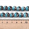 Baking Painted Glass Beads Strands DGLA-N008-10mm-07-5