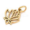 Ion Plating(IP) 304 Stainless Steel Charms STAS-R135-12G-2