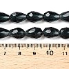 Transparent Glass Beads Strands EGLA-N013-T8mm-D28-4