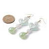 Heart & Teardrop Dangle Earrings for Women EJEW-JE05303-2