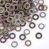  400Pcs 4 Style Tibetan Style Alloy Beads TIBE-NB0001-24-4