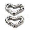 304 Stainless Steel Pendants STAS-V002-08P-1