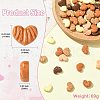 Opaque Resin Imitation Food Decoden Cabochons RESI-CJC0023-11-2