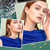 Unicraftale 304 Stainless Steel Stud Earring Findings STAS-UN0019-62G-6